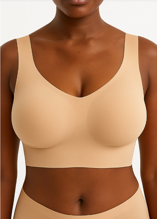Amelia Wireless Comfort Bra 2-Pack Champagne Beige