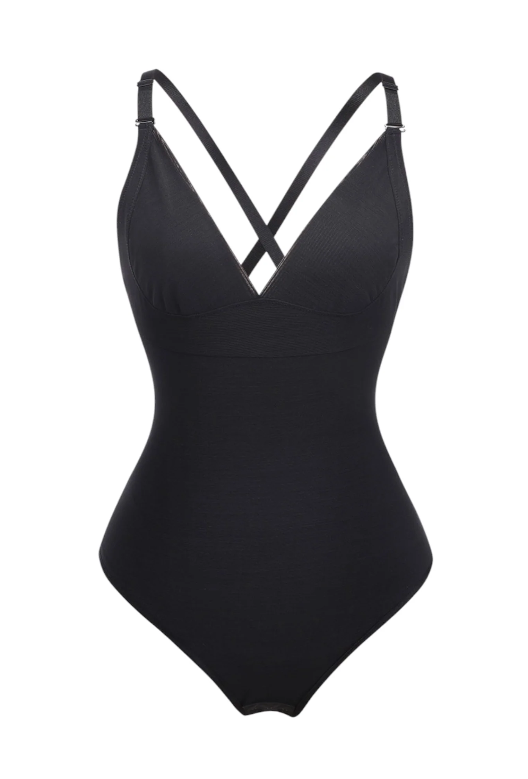 Aria Plunge Thong Bodysuit