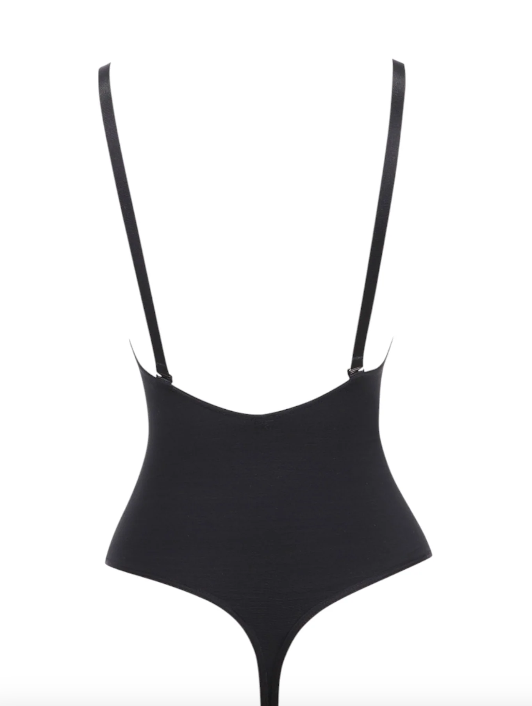 Aria Plunge Thong Bodysuit